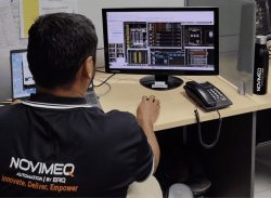 NOVIMEQ Engineer working on EPlan-Electrical Design Services